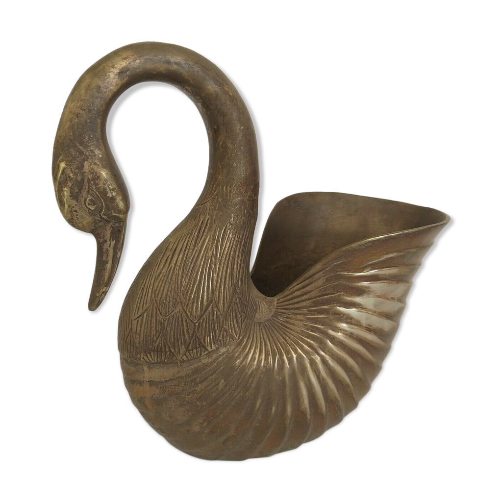 Collier Ancien En Métal Argenté Cisellé - Motifs Détaillés, Bijou Vintage En Bon État