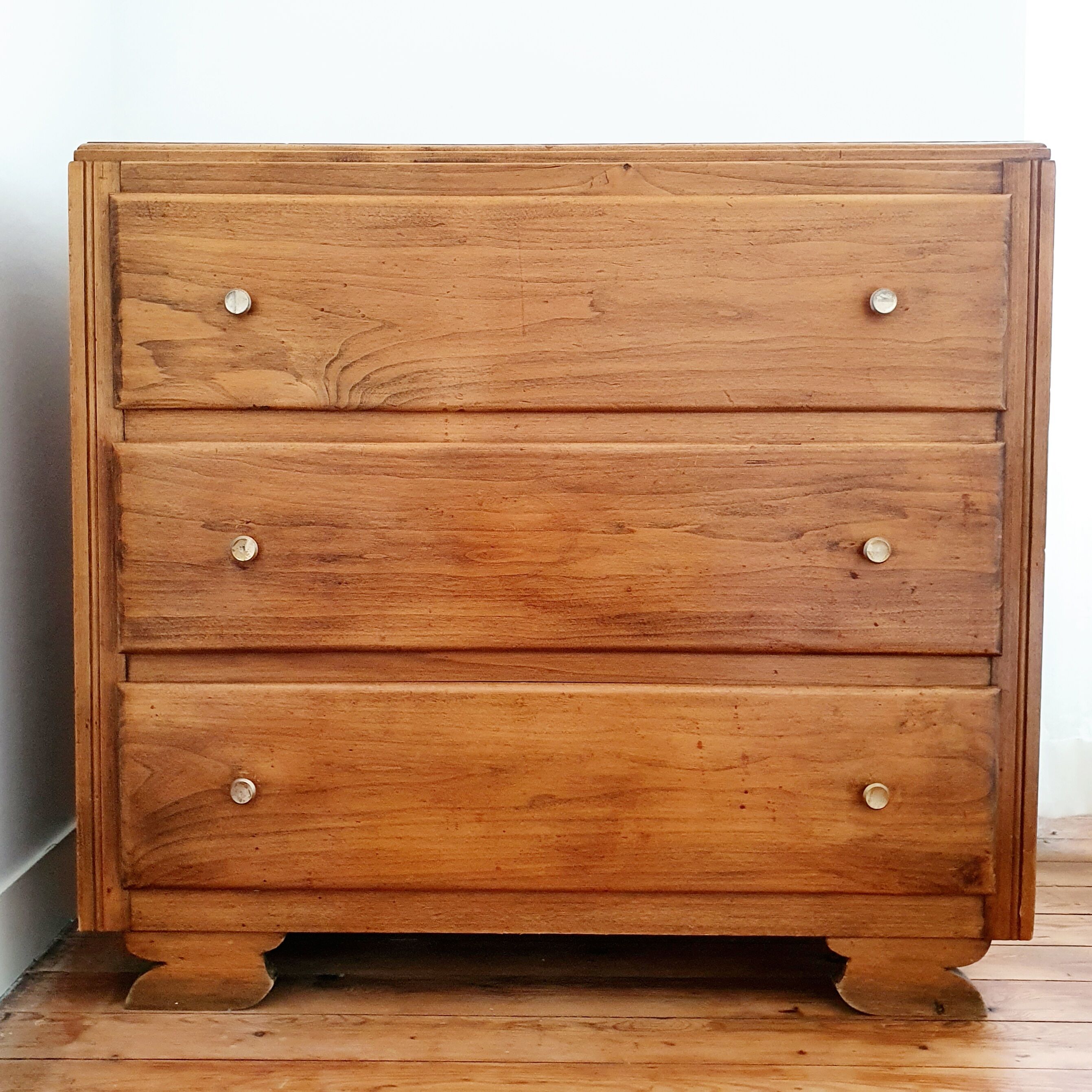 Commode vintage, 3 tiroirs