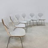 Vintage wire Bikini chairs Charles & Ray Eames Herman Miller 1960s