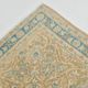Sky Blue Hand Knotted Antique Vintage Persian Tabriz Rug, 293x407 Cm