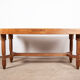 Large extendable dining table, 320 cm, in oak, Guillerme and Chambron.