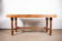 Large extendable dining table, 320 cm, in oak, Guillerme and Chambron.
