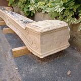 Louis XV fireplace mantle