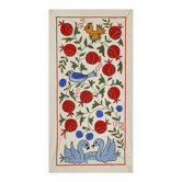 Tapis turc vintage noué à la main 50x92cm