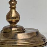 Golden and blue lamp