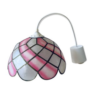 Suspension vintage fleur - nacre