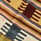 Tapis kilim turc Orientel 4x9, style géométrique, 132x280 cm