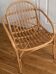 Rattan armchair