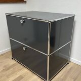 USM Haller chest of drawers in Anthracite Grey