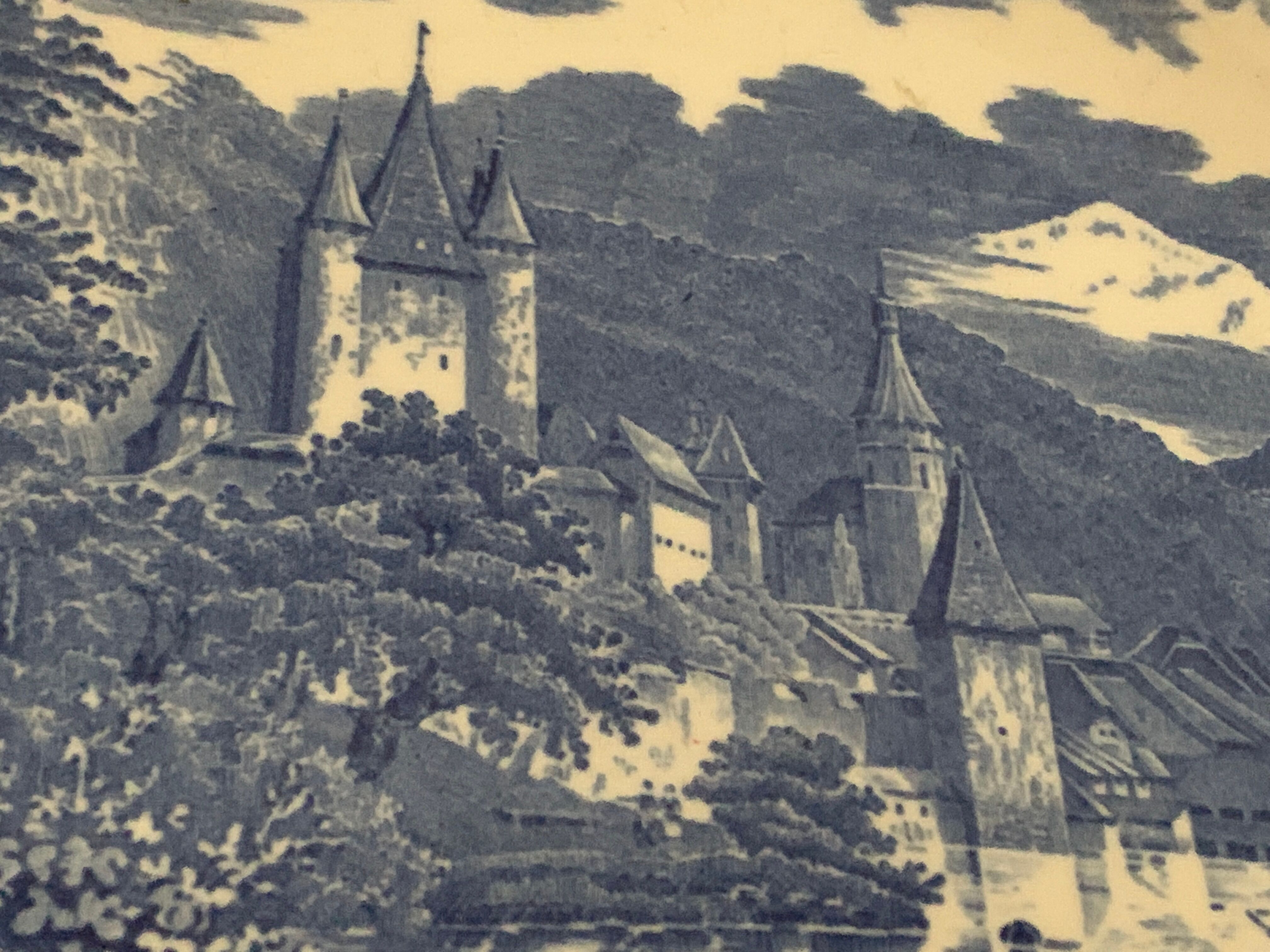 Villeroy and Boch service dish, Burgenland model