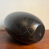 Exotic wood vase