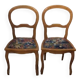 Lot de 2 chaises de chambre