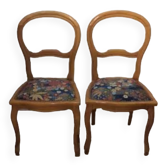 Set of 2 bedroom chairs