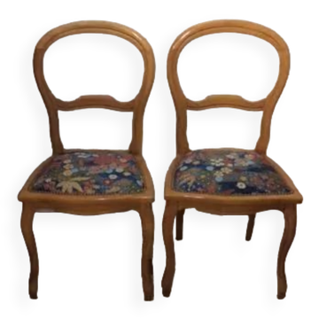 Lot de 2 chaises de chambre