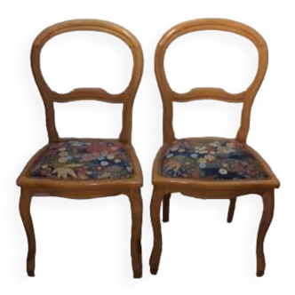 Set of 2 bedroom chairs