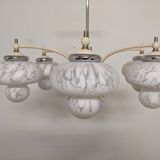 Space age Sputnik chandelier with 6 lights, 50s-60s