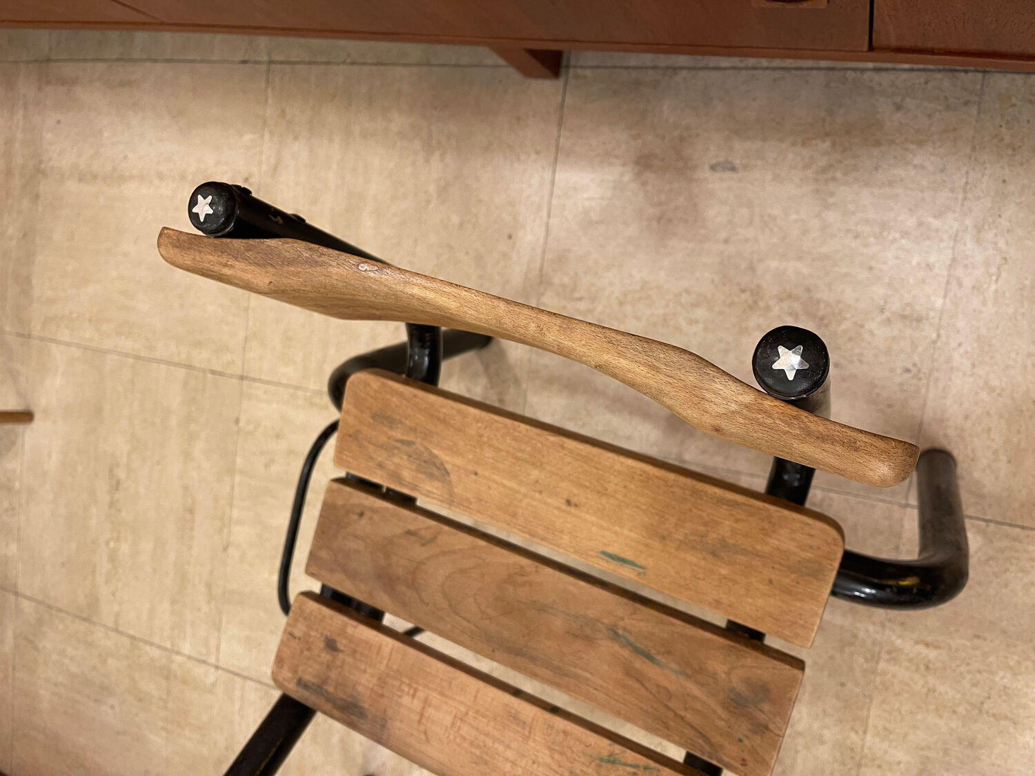 Vintage school desk – DeLagrave Paris, 1950