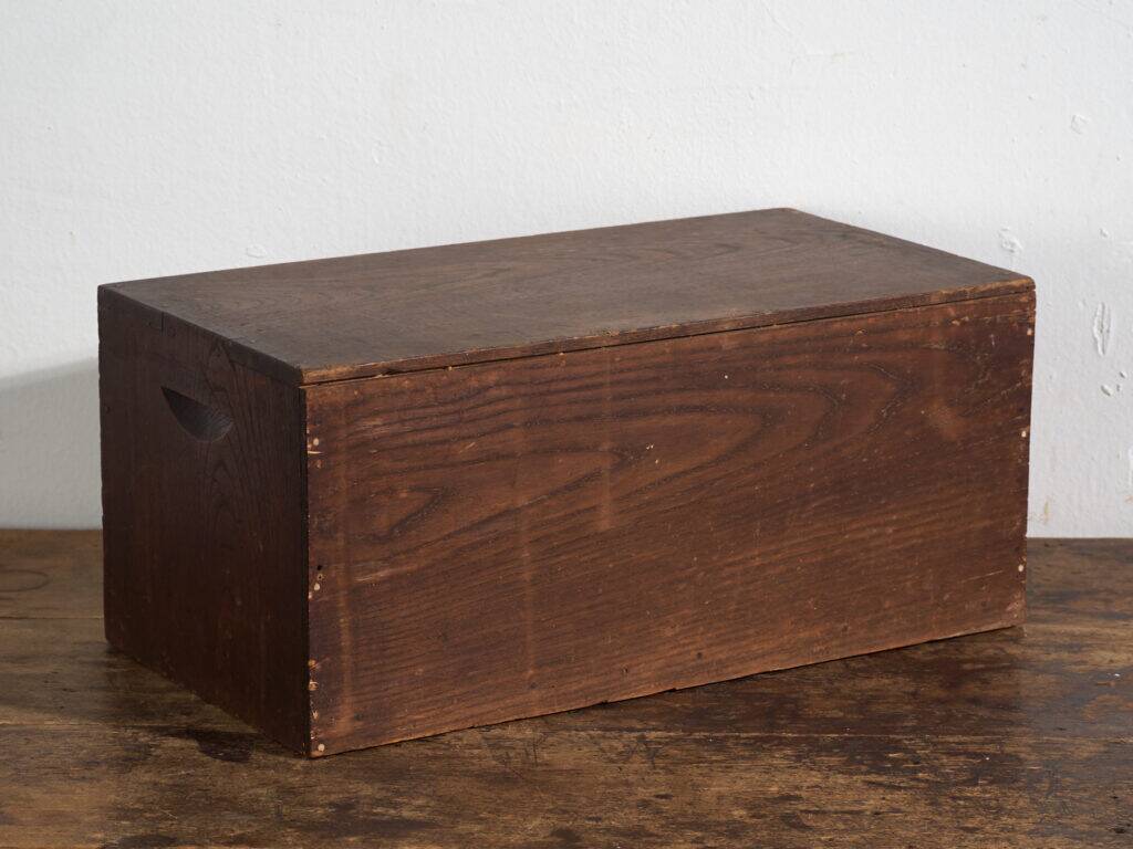 Small antique Japanese desk cabinet with three drawers – Meiji / Taishō period (c. 1890-1926)