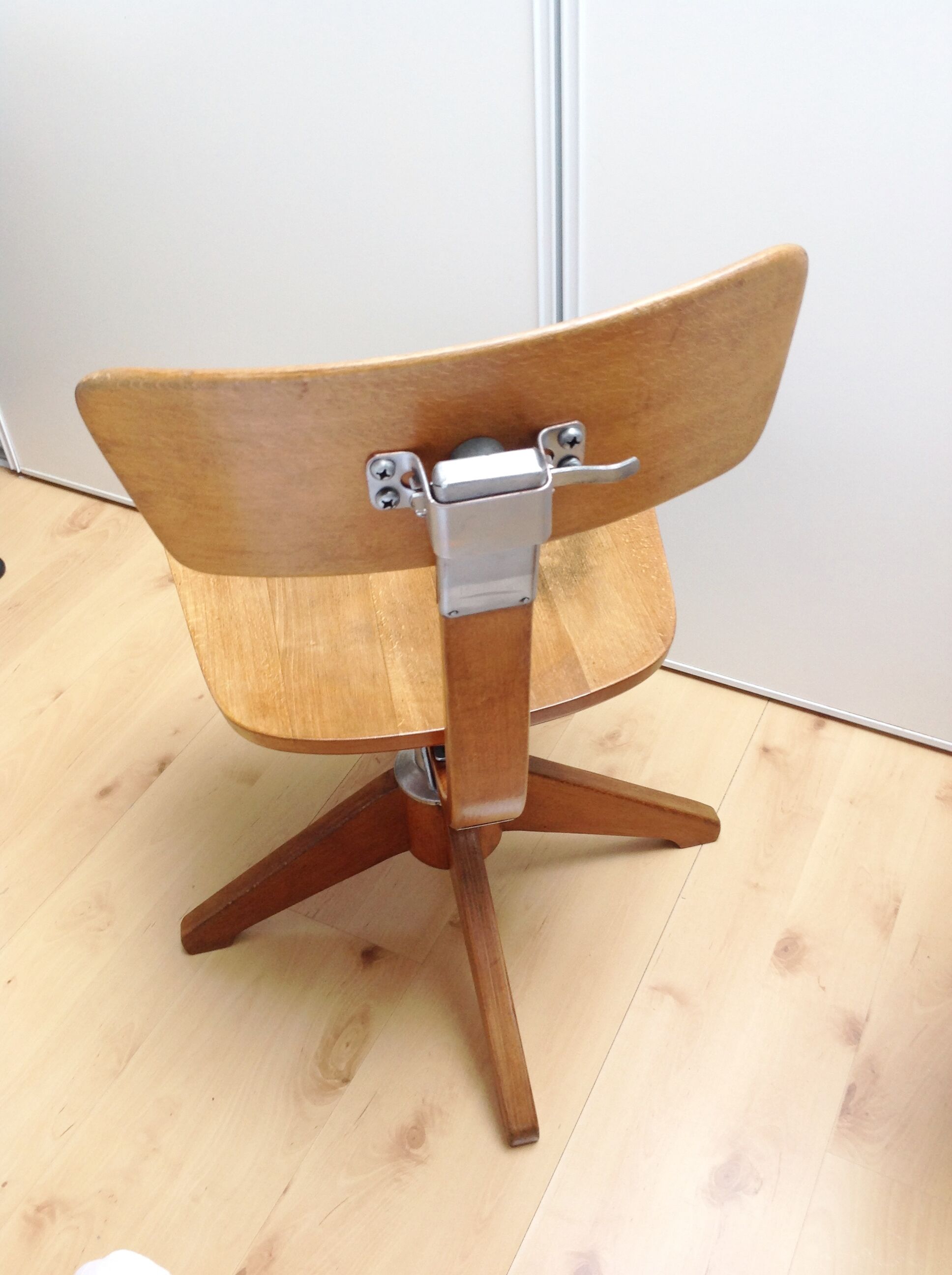 Industrial style swivel chair by Sedus Stoll / vintage 50s-60s