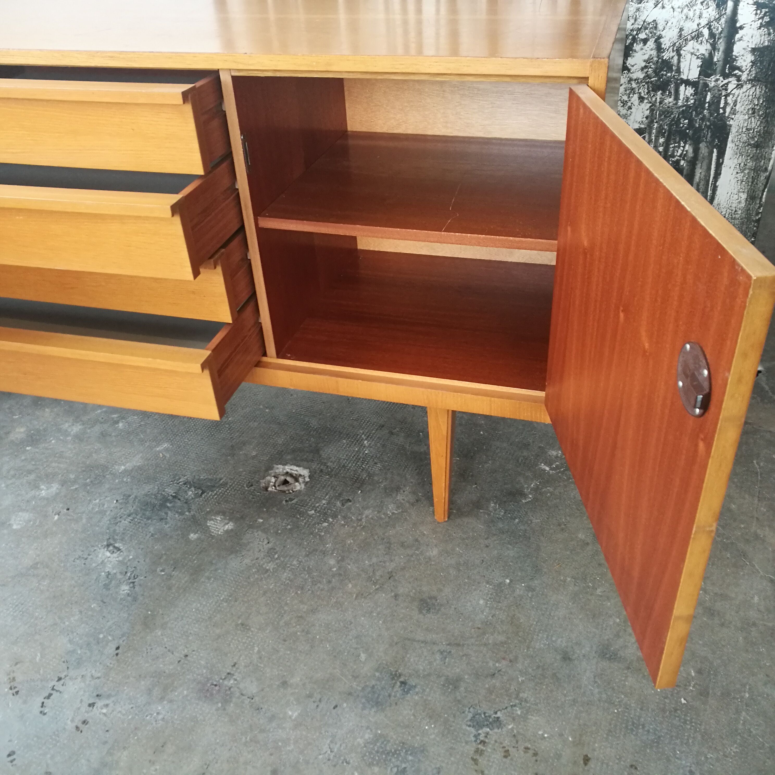 Scandinavian style sideboard