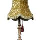Lampe de cabinet art déco en laiton