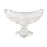 Coupe en cristal taillé, fin XIXe siècle