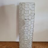 Bubble molded glass wall lamp