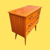 Commode vintage pieds compas
