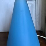 Vintage glass cone lamp