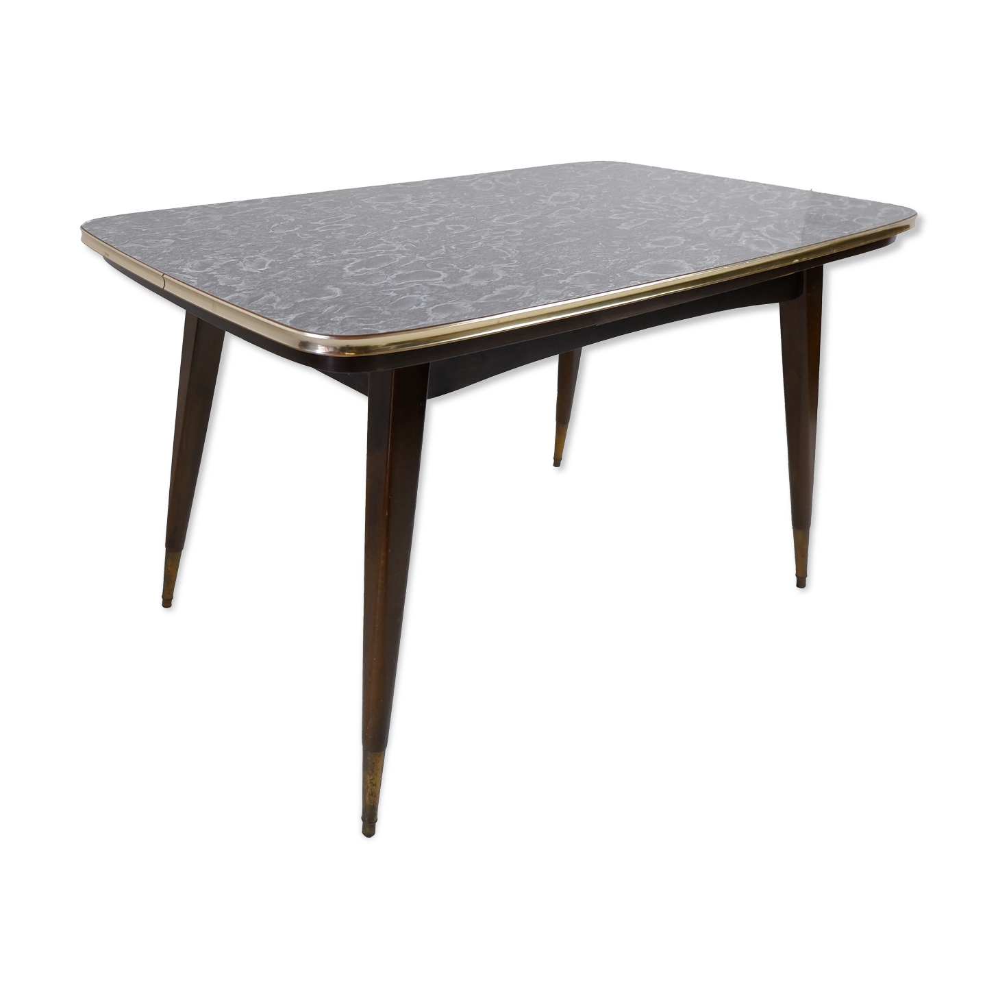 Dining table with extendable top, 1970s