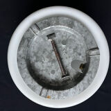 Baby matte opaline ceiling light minimalist