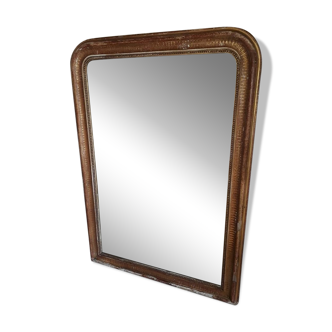 Louis Philippe fireplace trumeau mirror  134 x 95cm