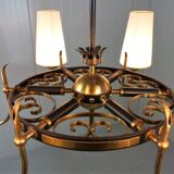 Lustre en laiton finlande 1950's