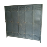 Industrial wardrobe 5-door of the 1930s