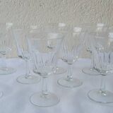 Set de verres à vin blanc 60's