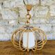 Vintage rattan pendant lamp