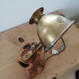 Lampe industrielle en orme