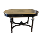 Napoleon III mahogany centre table