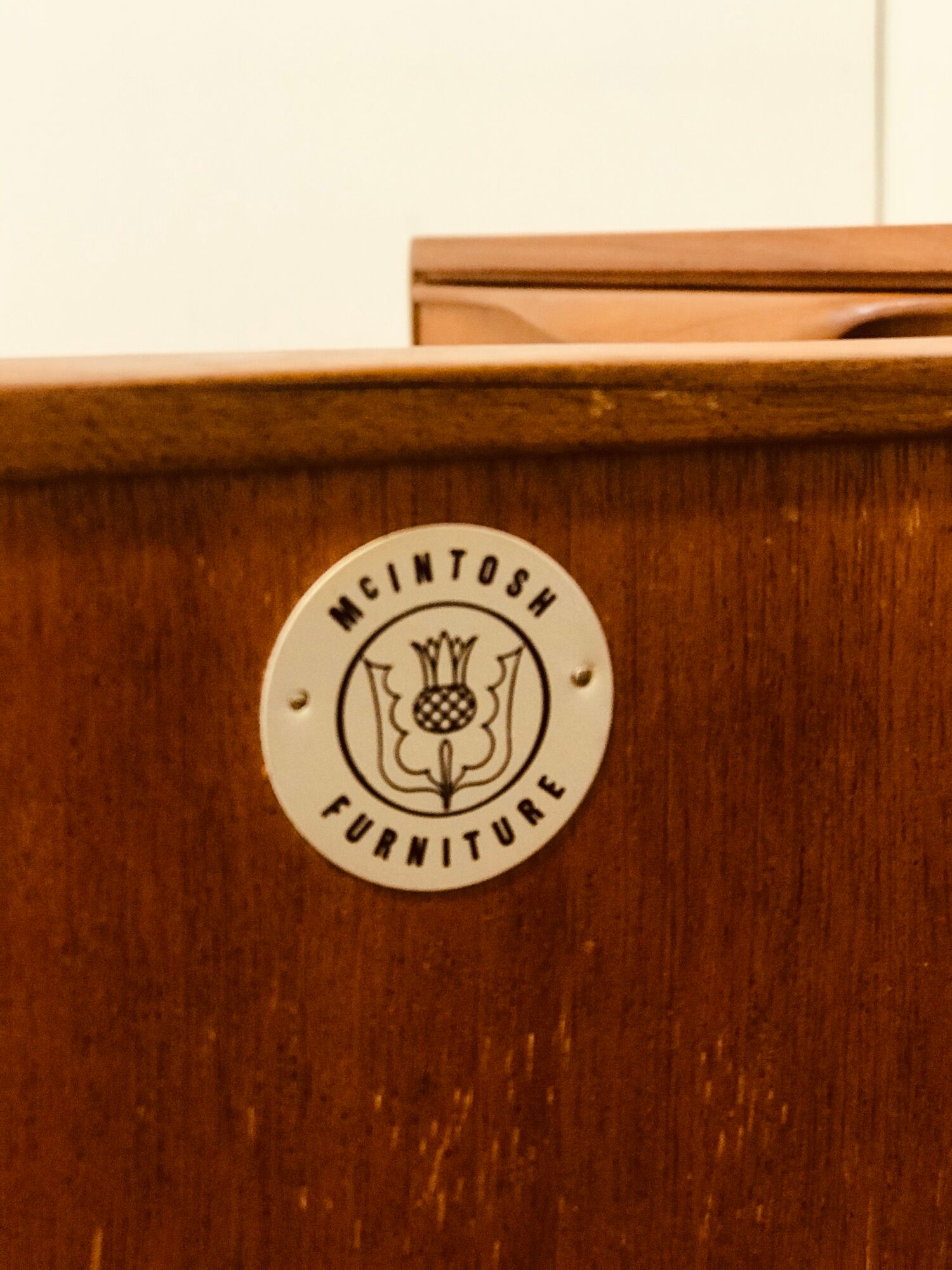 McIntosh teak sideboard made in Scotland in the 60’s designed by Tom Robertson