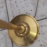 Halogen gilded bronze floor lamp Louis XVI Lucien Gau