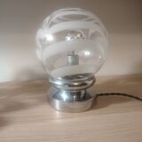 Carlo Nelson glassware as a table lamp