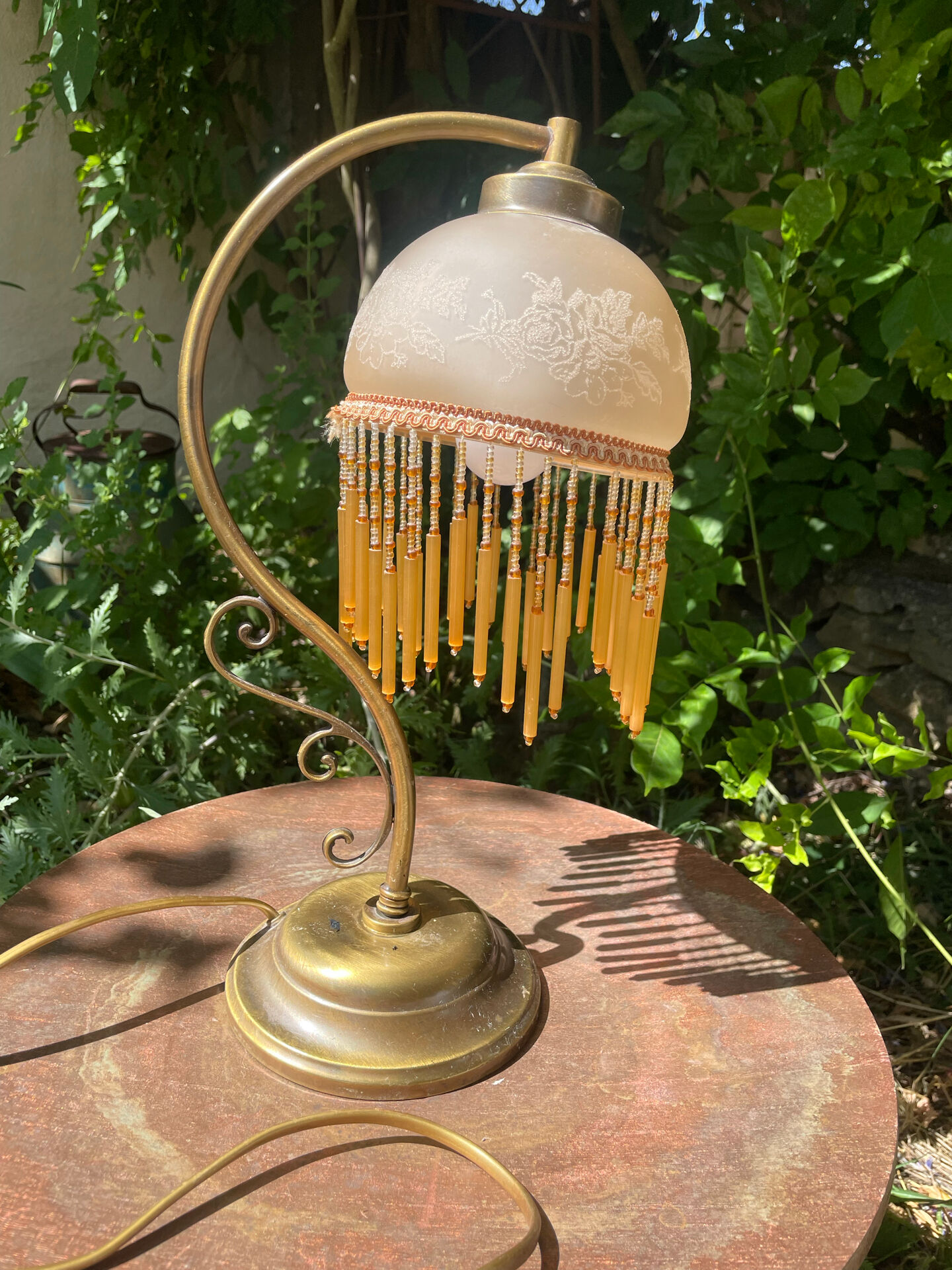 Brass lamp