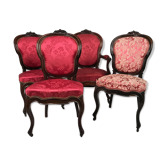 Salon Napoléon III, bois de palissandre