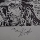 Blueberry Yves Swolfs (1955-) Print, numbered 118/200 and signed