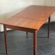 Table à manger extensible en teck vintage