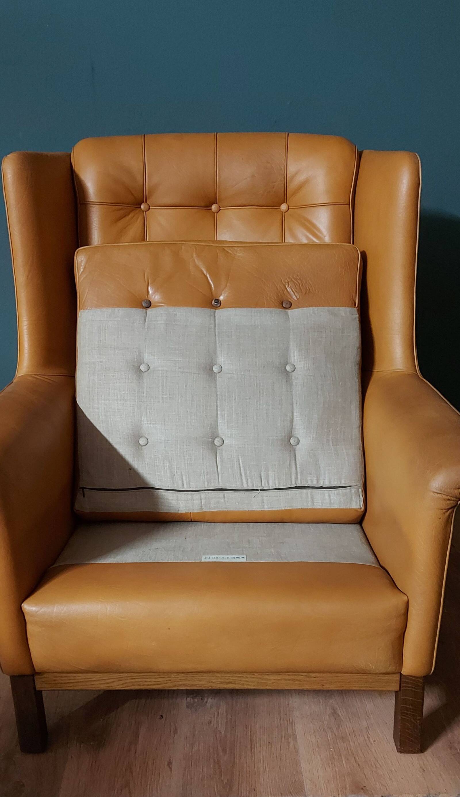 Fauteuil lounge, Suède, Arne Norell