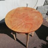 Round table and chair, 1960