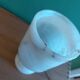 Lampe des années 70'S   en albatre