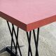 Jean Prouvé table from the refreshment area of the Dancourt-les-Conflans Aeroclub.