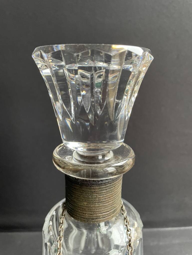 Carafe stamped Baccarat - Biscuit Fine Champagne Cognac Napoléon